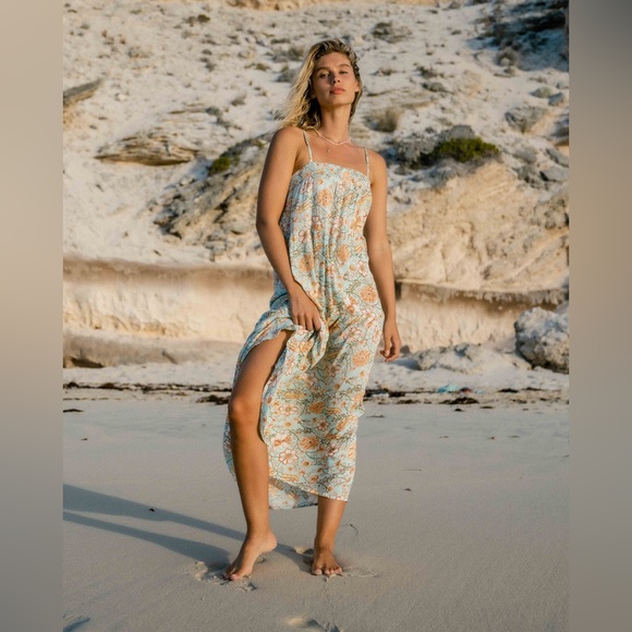 Billabong Flowy Floral Midi Dress - Picture 7 of 9